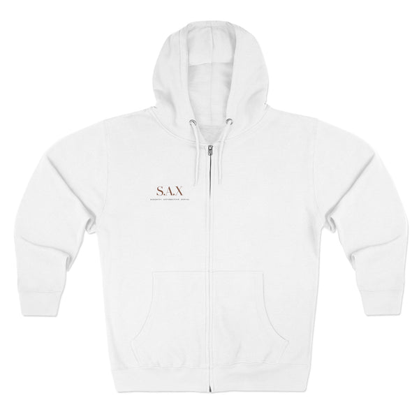 Faith Over Fear Zip Hoodie - John 14:1 Christian Pullover