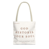 Restored Christian Tote Bag