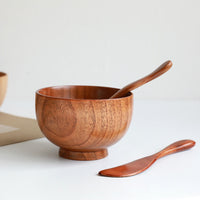 Wooden Facial Mask Mixing Bowl and Applicator Set
