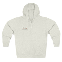 Faith Over Fear Zip Hoodie - John 14:1 Christian Pullover
