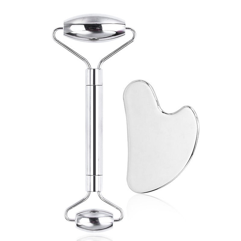 Facial Gua Sha and Roller Self-Care Tool Set