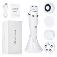 Electric Facial Cleansing Brush for Daily Skincare