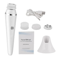 Electric Facial Cleansing Brush for Daily Skincare