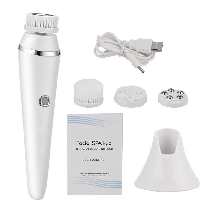 Electric Facial Cleansing Brush for Daily Skincare